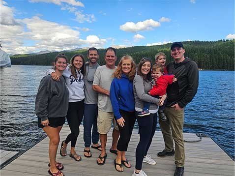 The owner and their family.